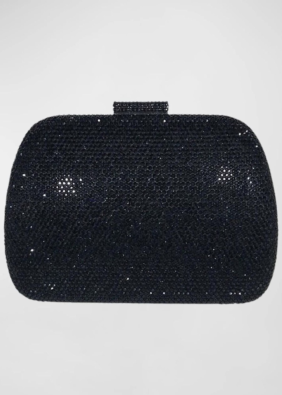 Accessories Serpui | Serpui Angel Crystal Clutch Handbag Black