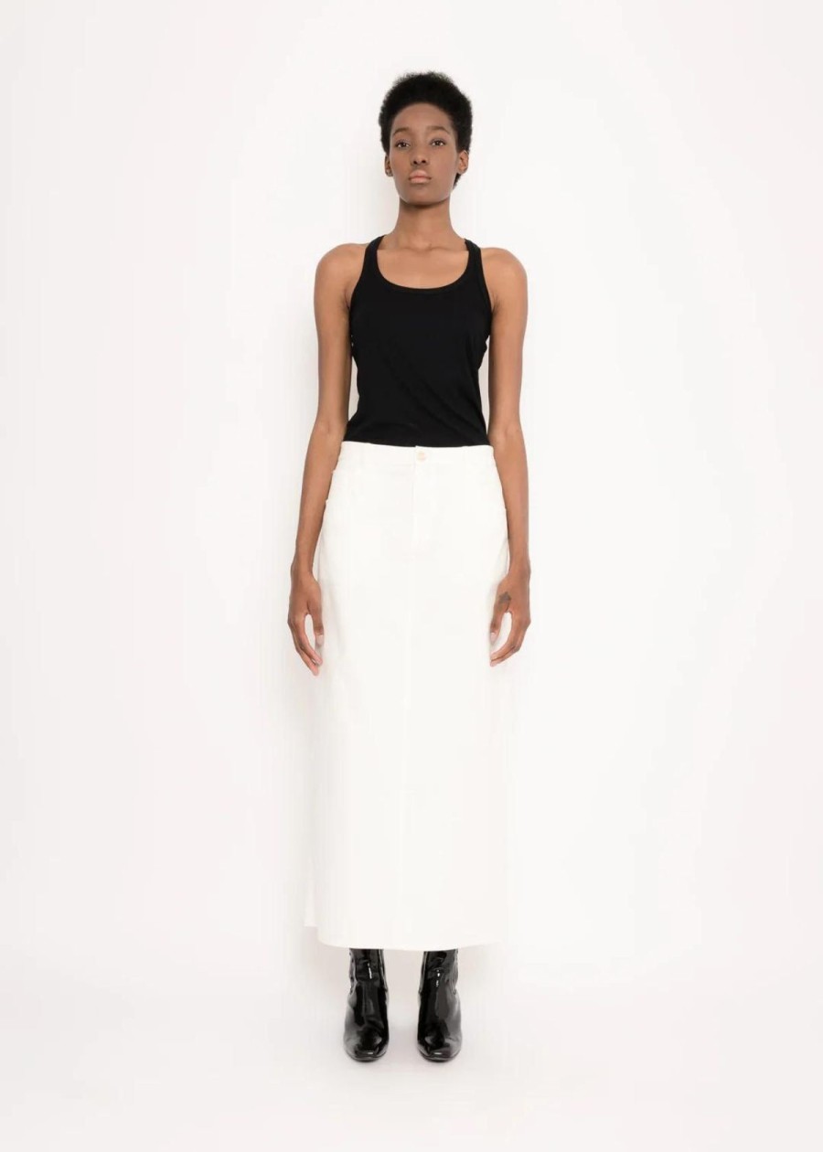 Clothing UMA | Raquel Davidowicz | Uma | Raquel Davidowicz Lona Skirt Off White