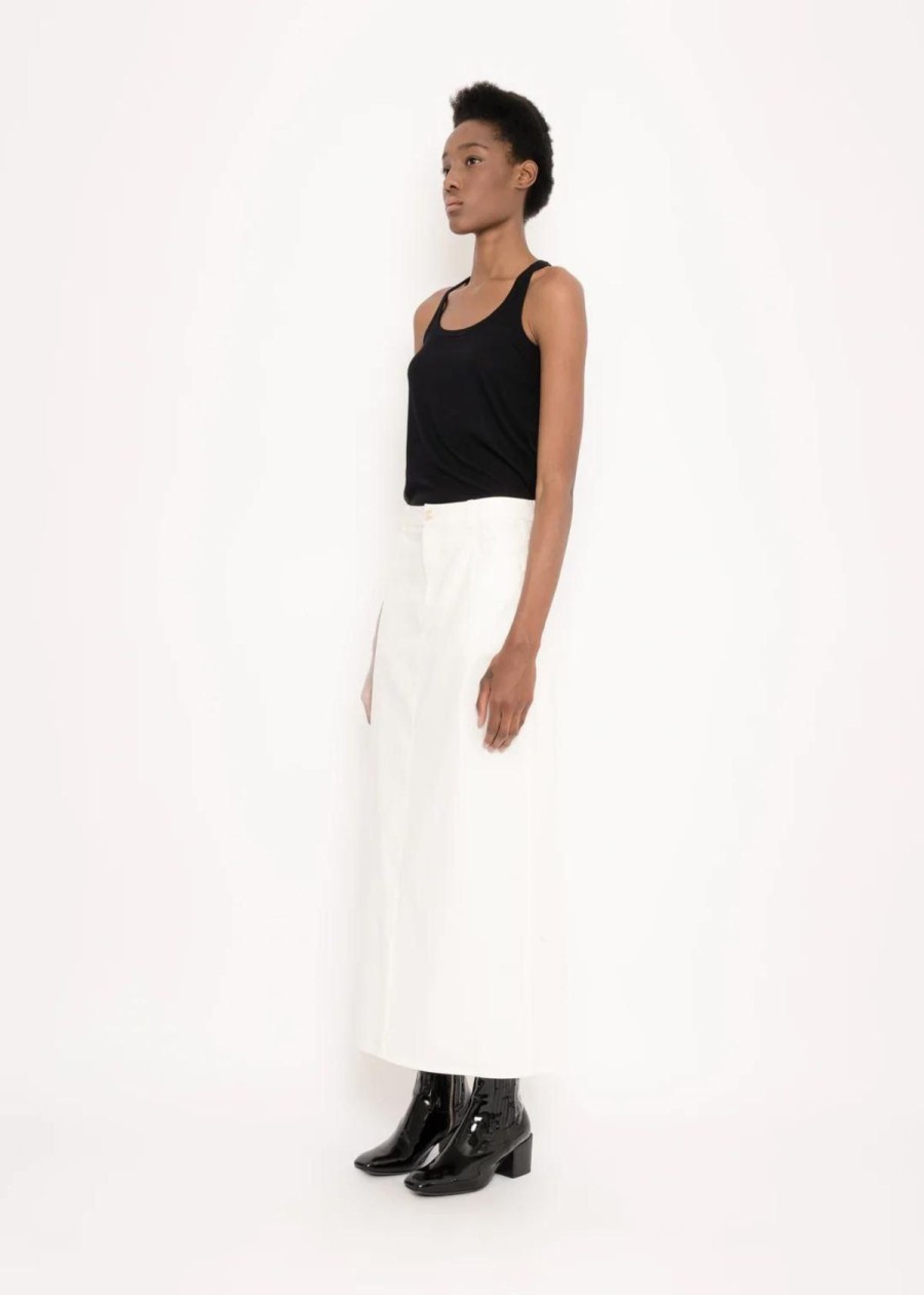 Clothing UMA | Raquel Davidowicz | Uma | Raquel Davidowicz Lona Skirt Off White