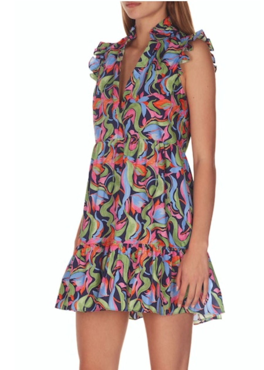 Clothing Amanda Uprichard | Amanda Uprichard Alcott Dress Water Lily