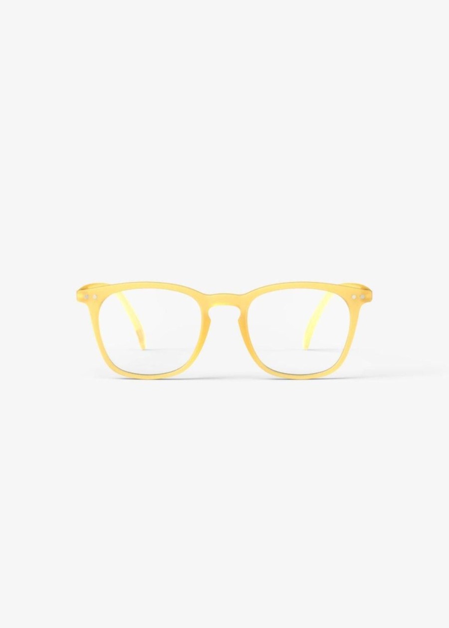 Accessories Izipizi | Izipizi Trapezoid Reading Glasses In Yellow Honey