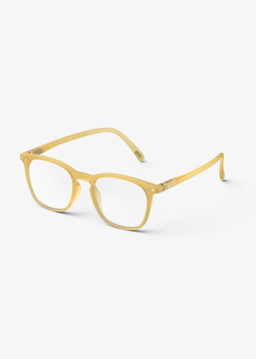 Accessories Izipizi | Izipizi Trapezoid Reading Glasses In Yellow Honey