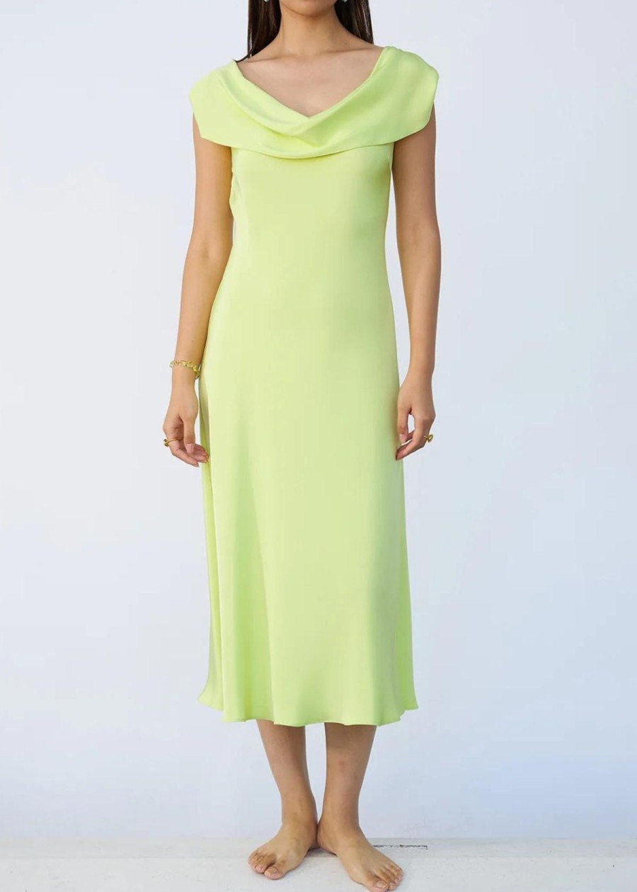 Clothing Peter Cohen | Peter Cohen Gig Dress Pistachio