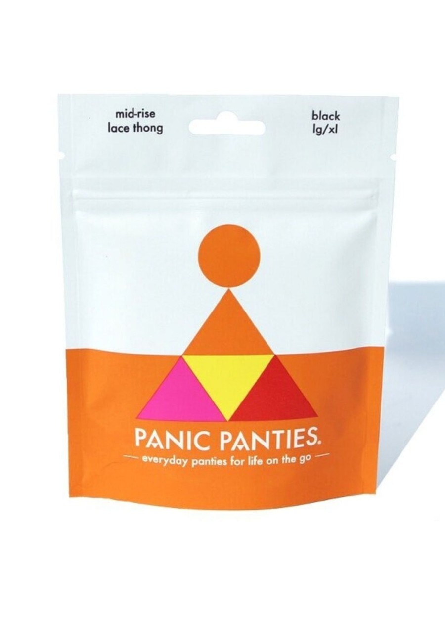 Clothing Panic Panties | Panic Panties Emergency Lace Thong