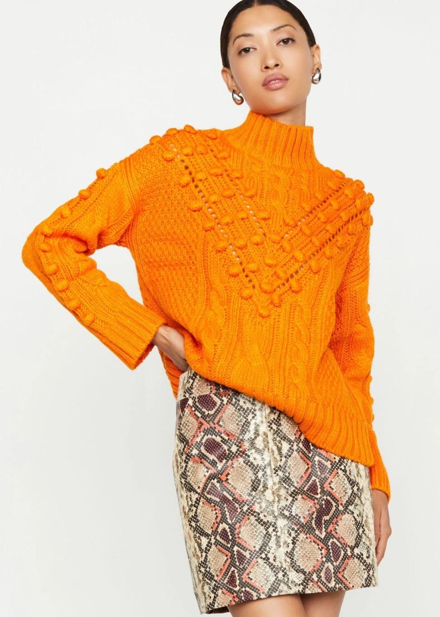 Clothing Marie Oliver | Marie Oliver Eris Sweater Persimmon