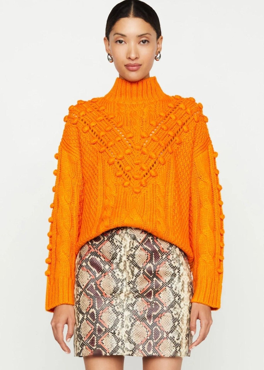 Clothing Marie Oliver | Marie Oliver Eris Sweater Persimmon