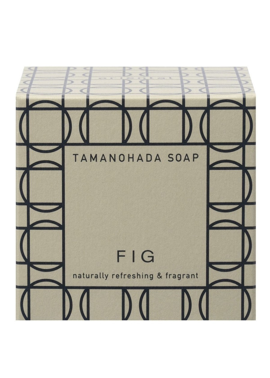 Accessories Tamanohada | Tamanohada Fig Scented Round Soap