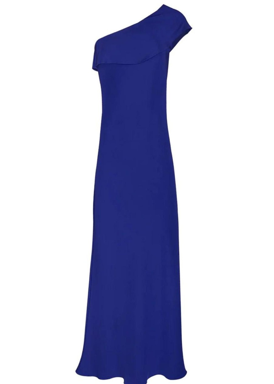 Clothing Peter Cohen | Peter Cohen Petal Dress Sapphire