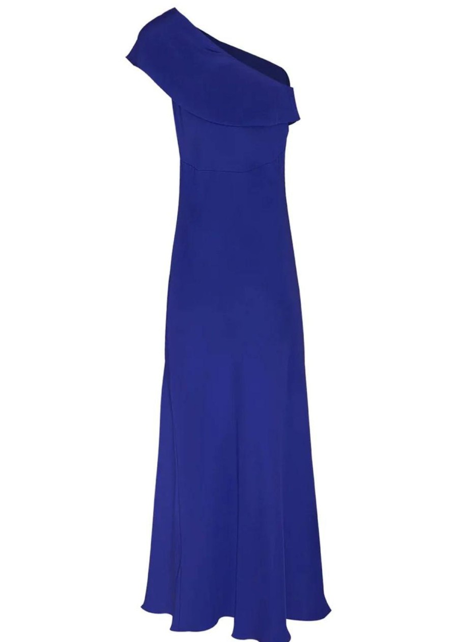 Clothing Peter Cohen | Peter Cohen Petal Dress Sapphire