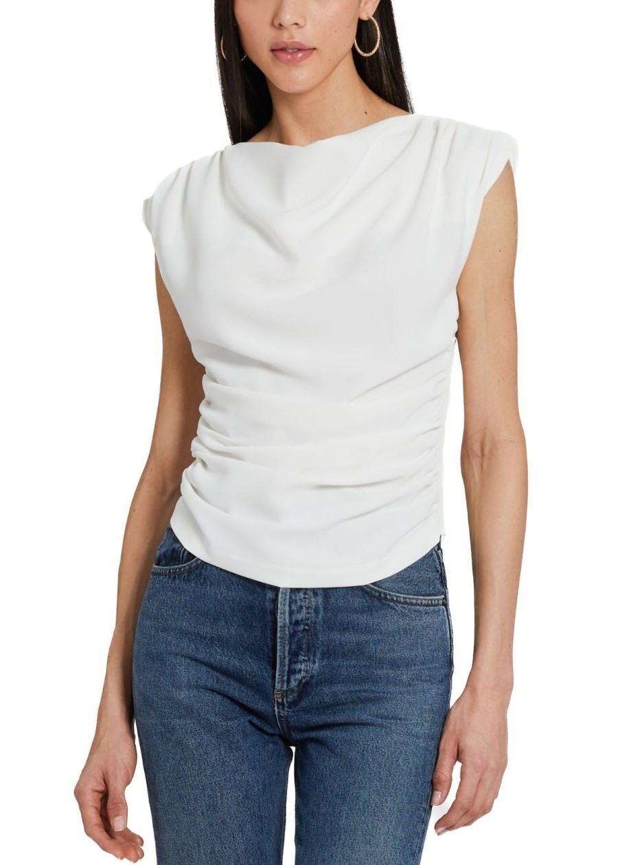 Clothing Amanda Uprichard | Amanda Uprichard Fersia Top Ivory