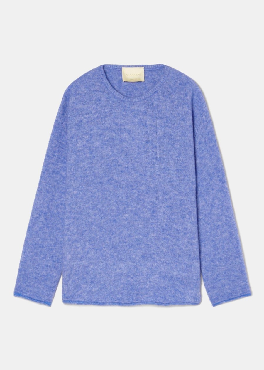 Clothing Momonì | Momoni Bruno Sweater Cerulean