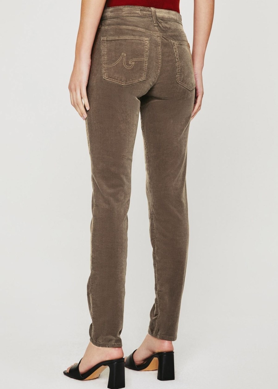 Clothing AG | Ag Prima Stretch Corduroy Jean Wild Mushroom