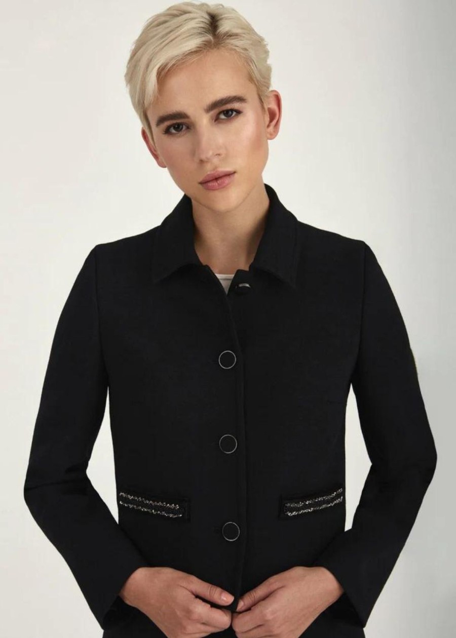 Clothing Judith & Charles | Judith & Charles Dom Jacket Black