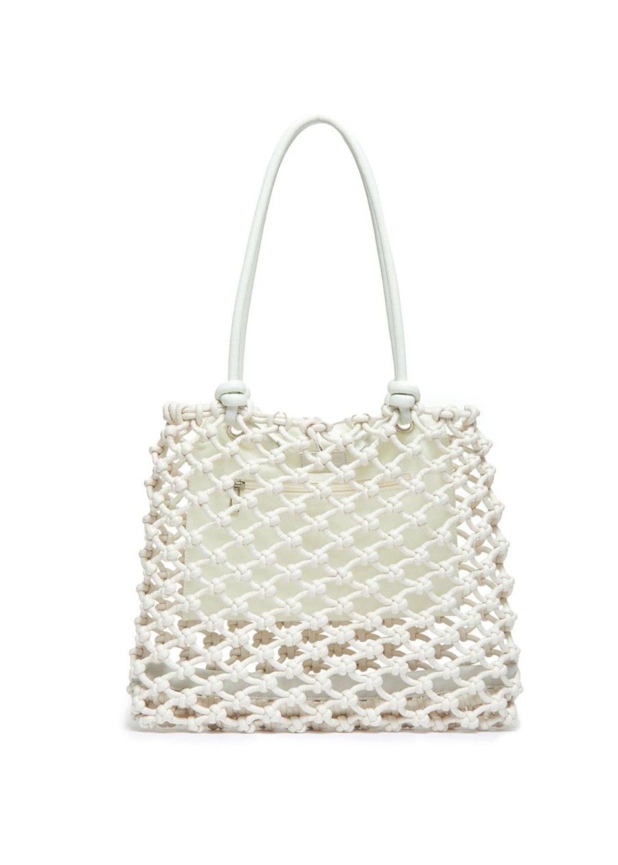 Accessories Vivo | Vivo Isa Knotted Tote Bag Natural