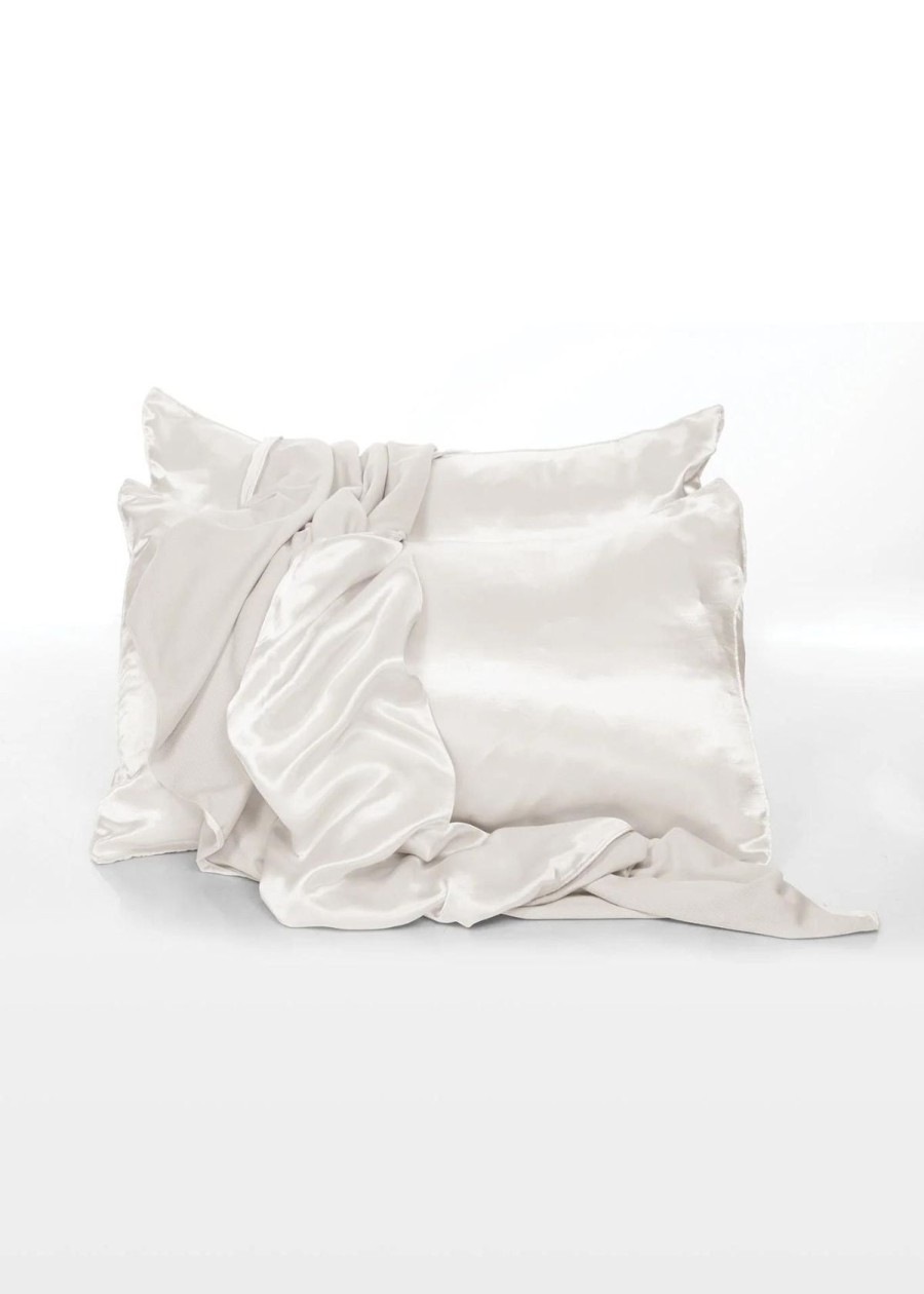 Clothing PJ Harlow | Pj Harlow King Size Satin Pillowcases