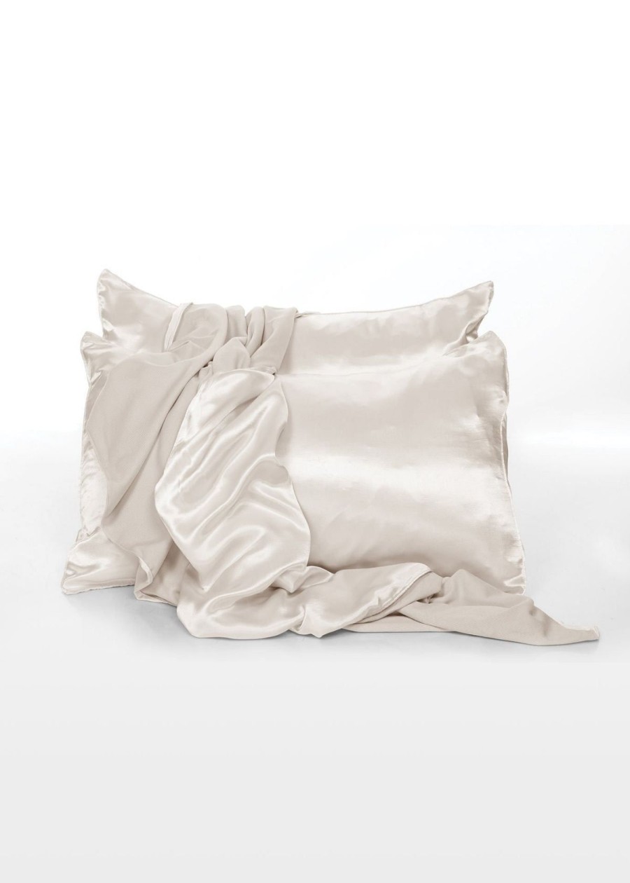 Clothing PJ Harlow | Pj Harlow King Size Satin Pillowcases