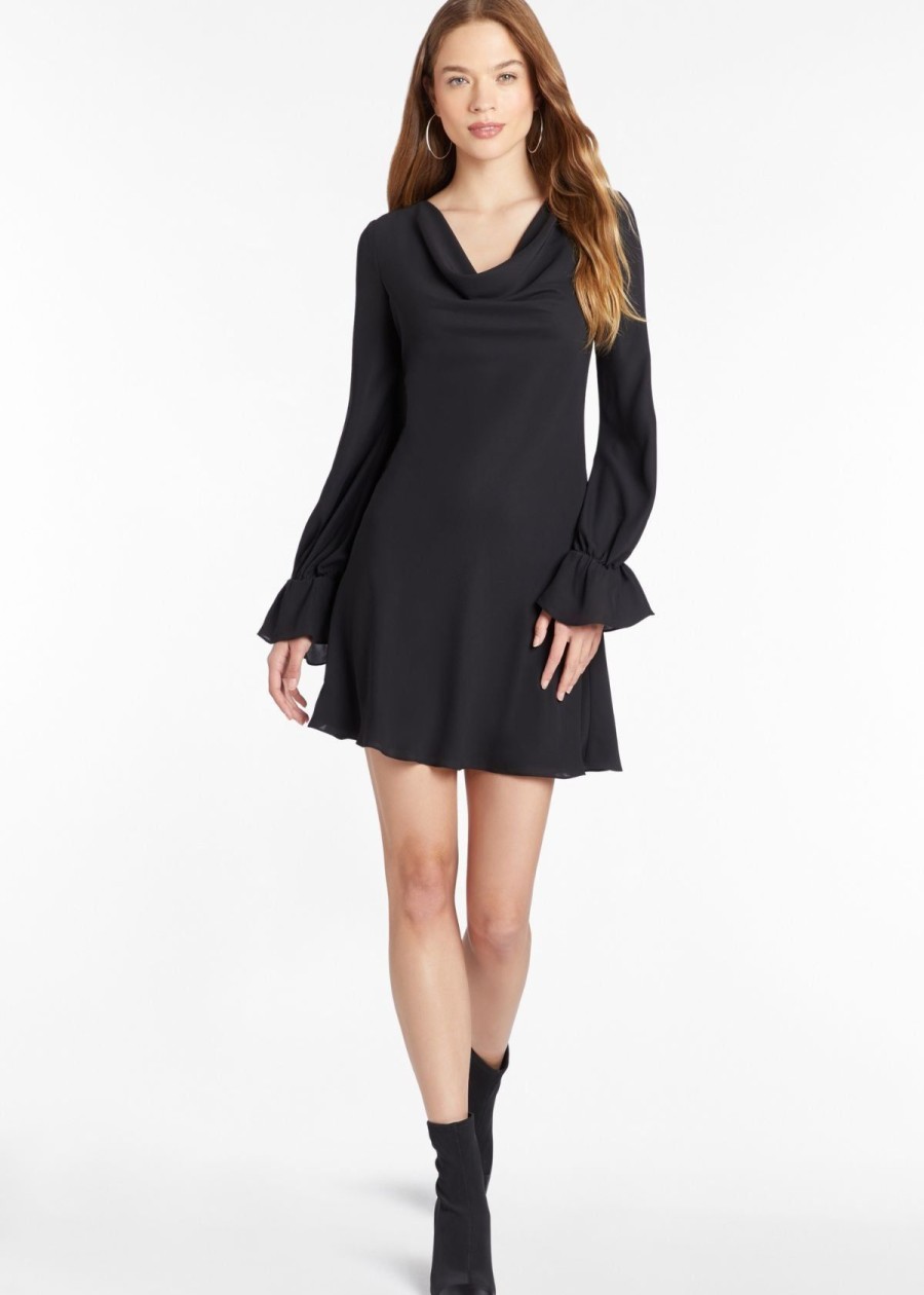 Clothing Amanda Uprichard | Amanda Uprichard Labelle Mini Dress Black