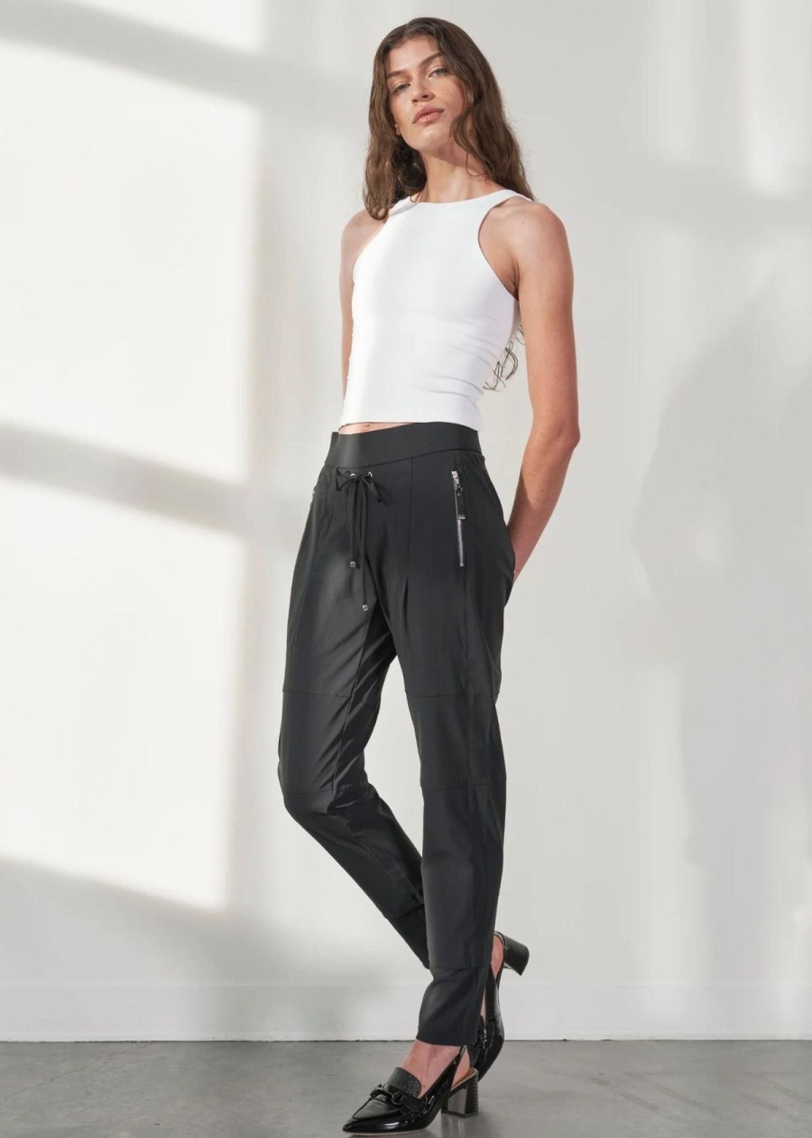 Clothing Raffaello Rossi | Raffaello Rossi Candy Jogger Pant Black