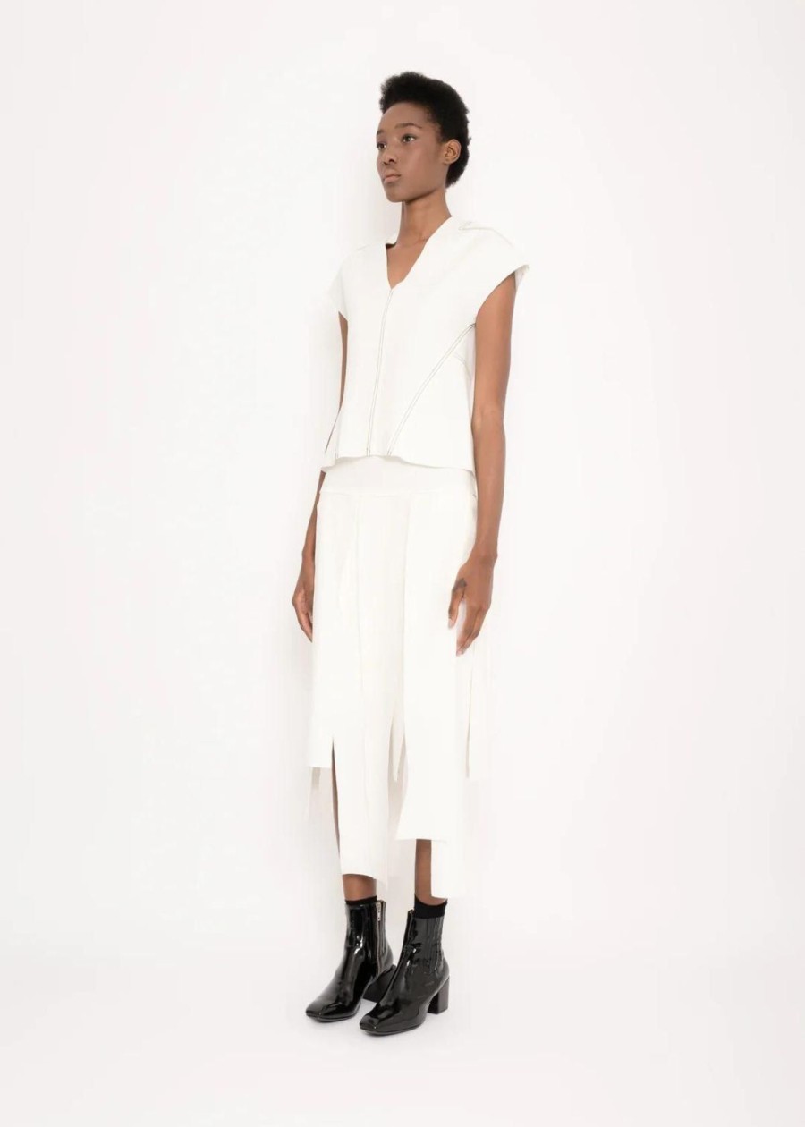 Clothing UMA | Raquel Davidowicz | Uma | Raquel Davidowicz Lacre Skirt Off White