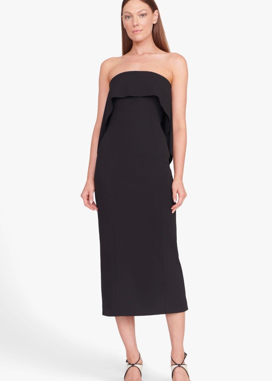 Clothing Staud | Staud Scarlett Dress Black