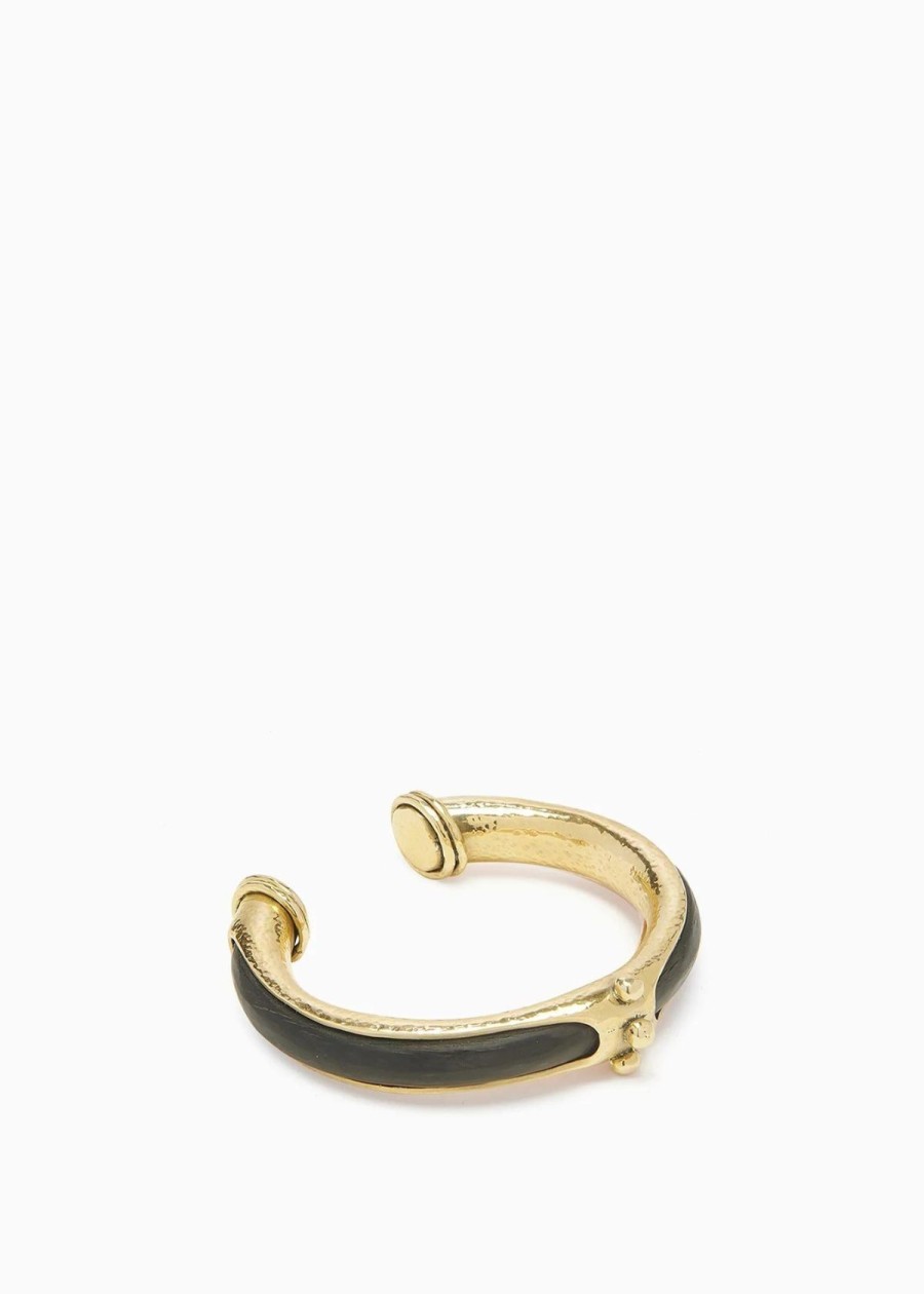 Accessories Ulla Johnson Bracelets | Ulla Johnson Horn Cuff Bracelet - Black Horn