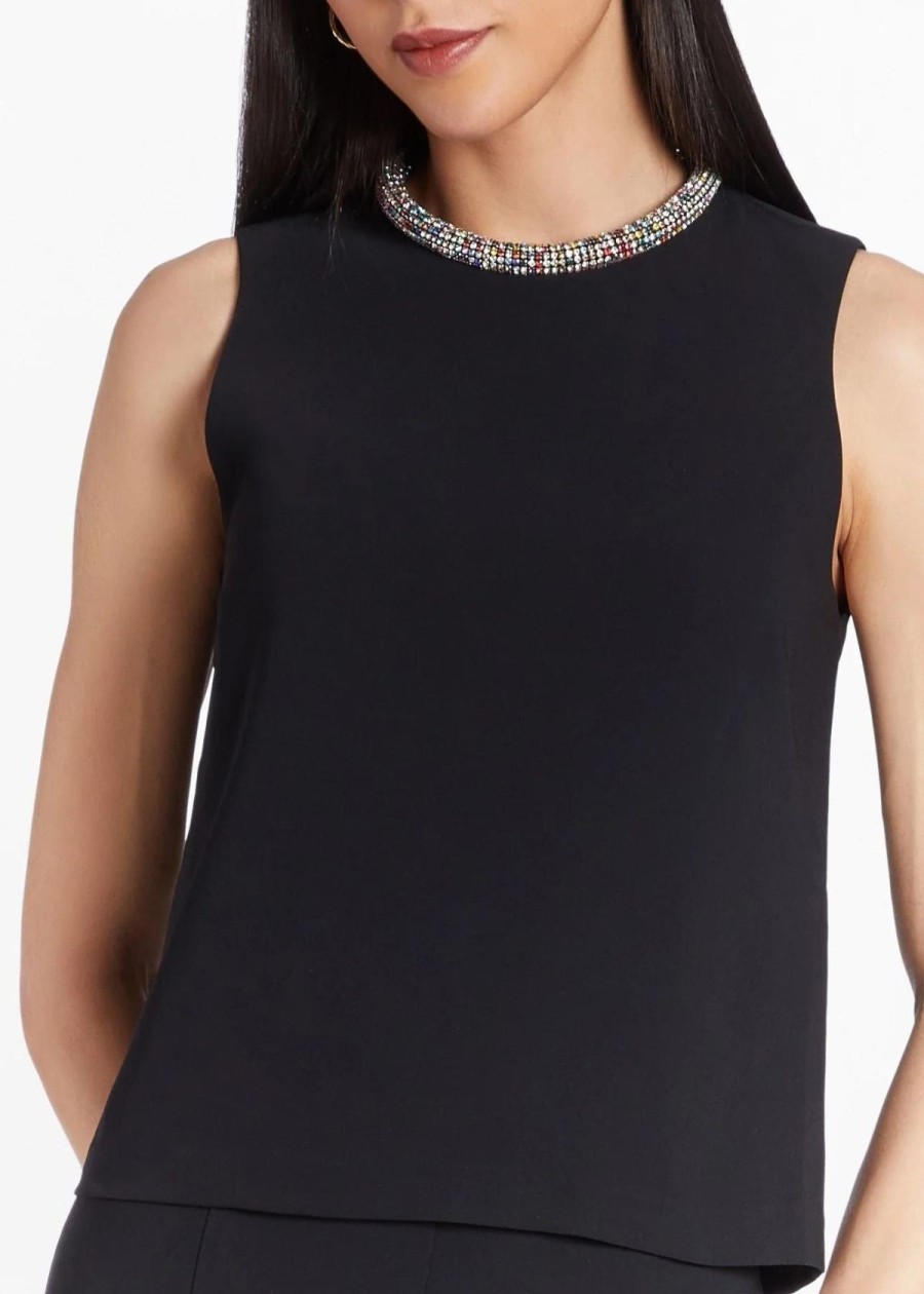 Clothing Amanda Uprichard | Amanda Uprichard Connie Top Black