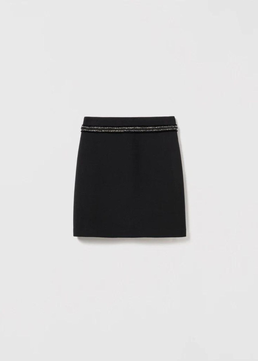 Clothing Judith & Charles | Judith & Charles Archer Mini Skirt Black