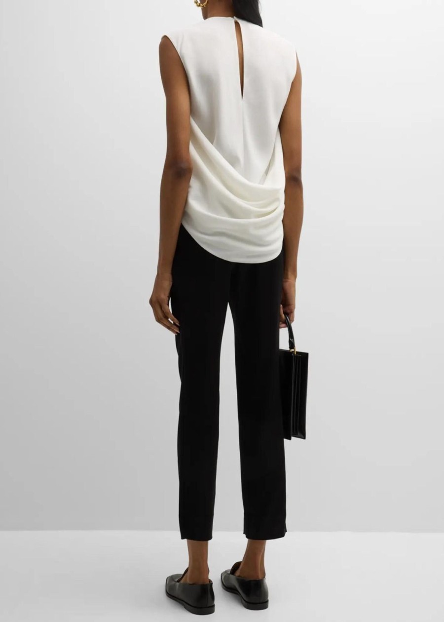 Clothing Lafayette 148 NY | Lafayette 148 Stanton Cropped Pant Black