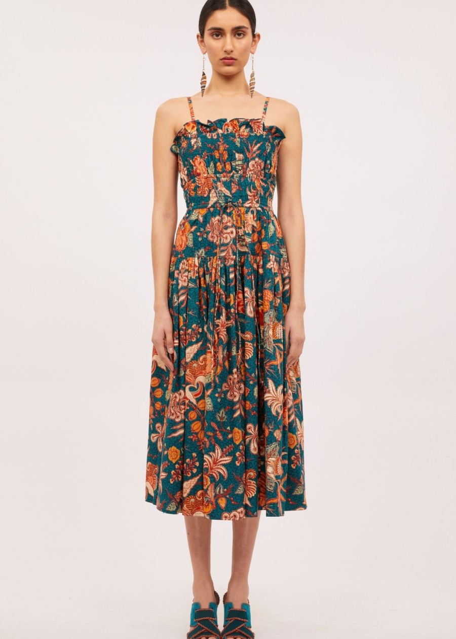 Clothing Ulla Johnson | Ulla Johnson Lisbet Dress Delphinium