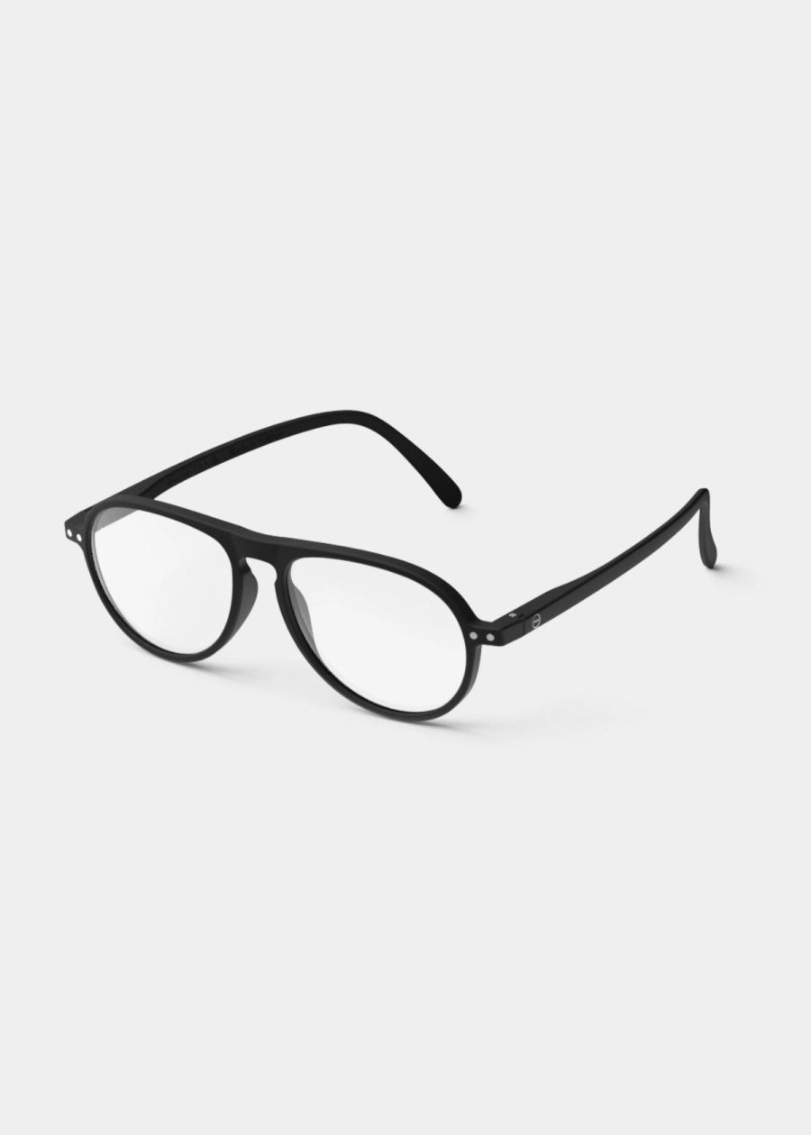 Accessories Izipizi | Izipizi Aviator Style Reading Glasses Black