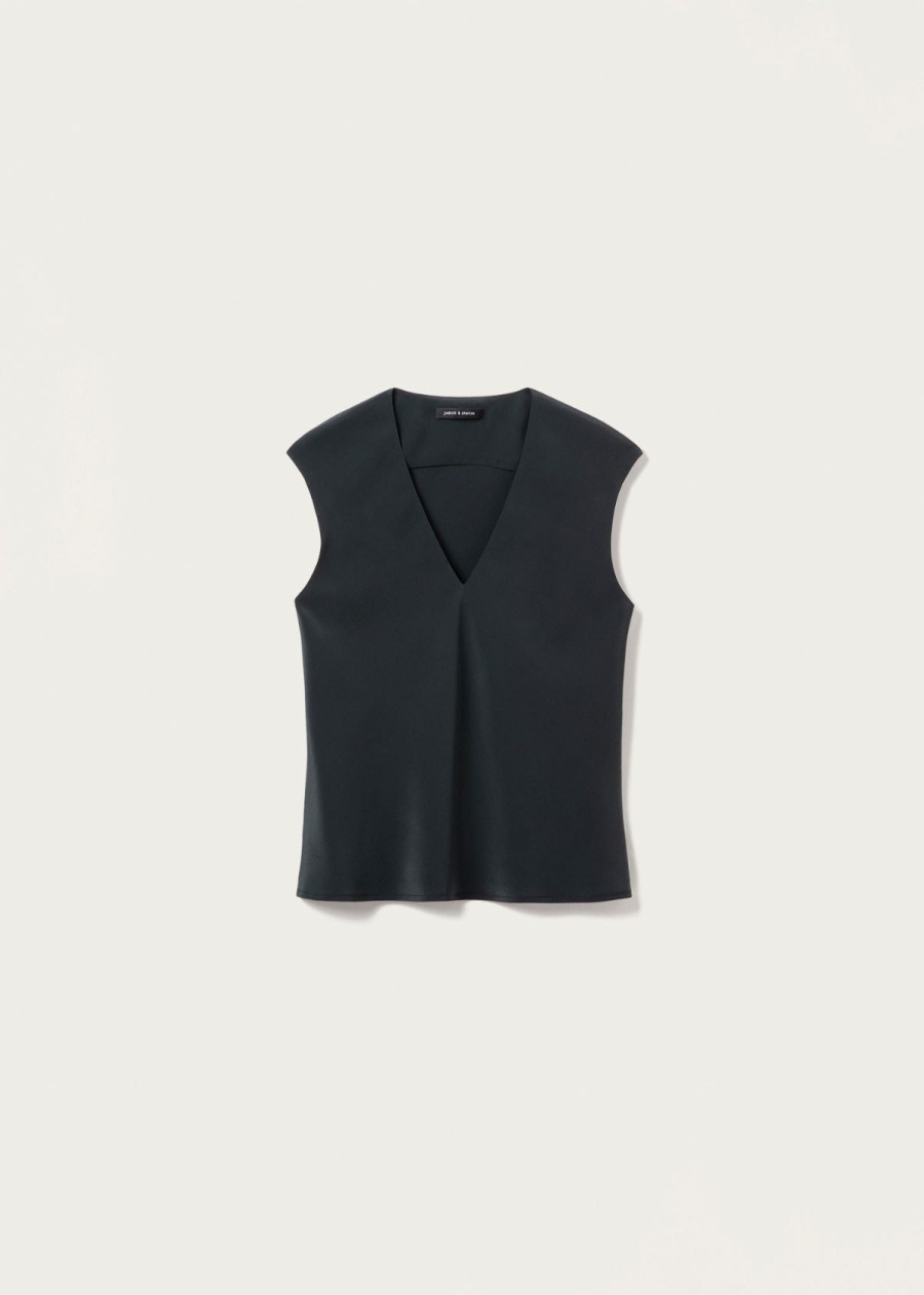 Clothing Judith & Charles | Judith & Charles Silk Tempo Top