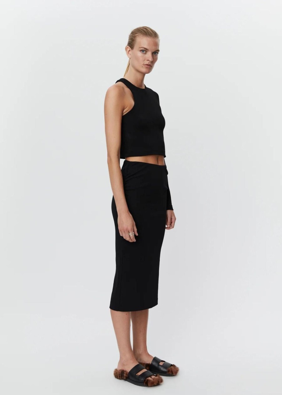 Clothing DAY Birger et Mikkelsen | Day Duncan All Day Jersey Skirt Black