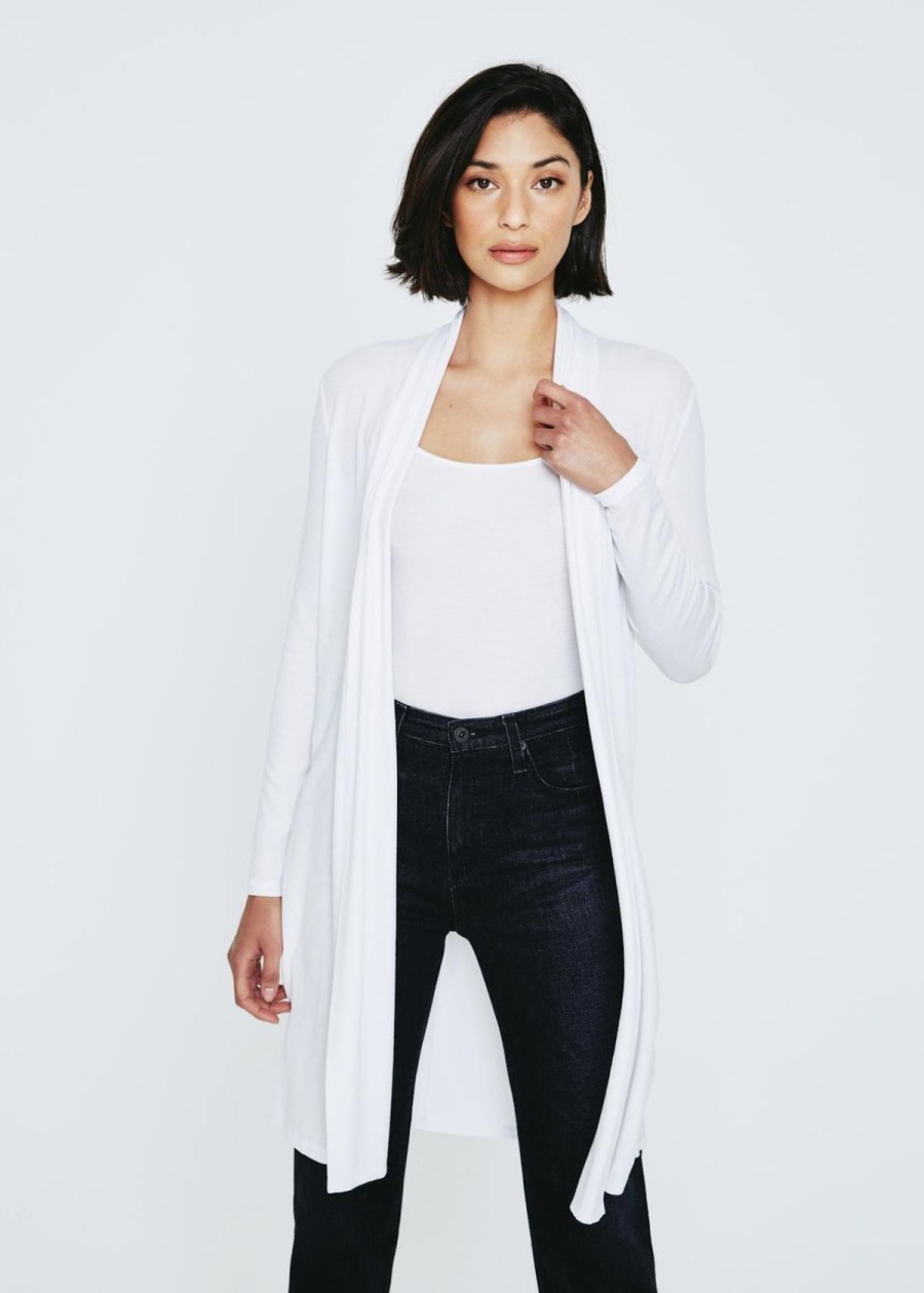 Clothing AG | Ag Sophie Extended Shawl Cardigan - True White