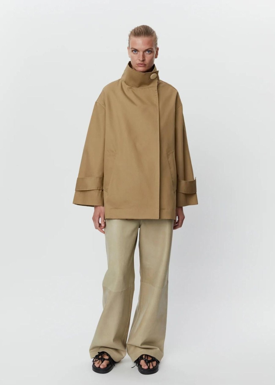 Clothing DAY Birger et Mikkelsen | Day Keri Heavy Cotton Jacket Modern Camel