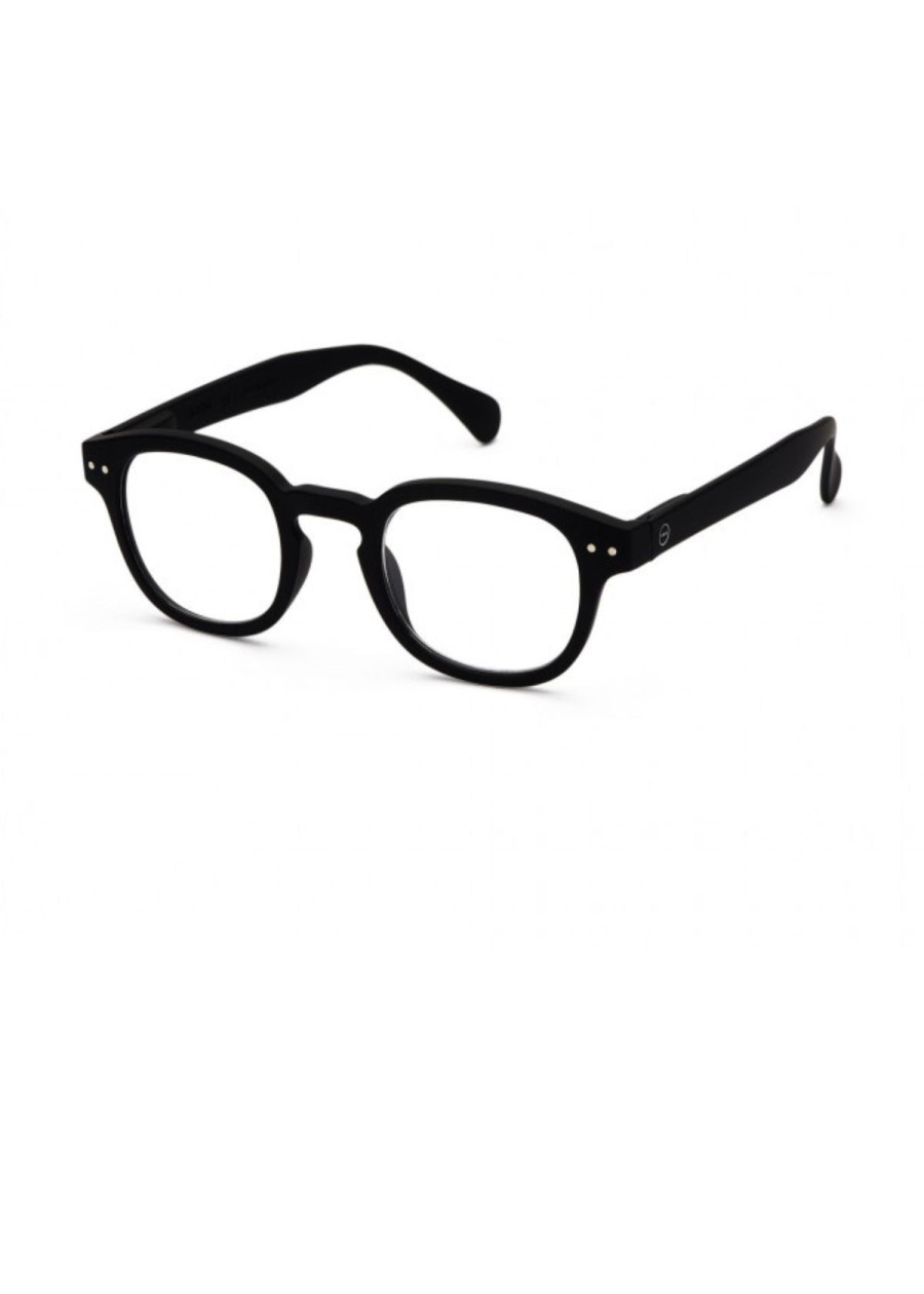 Accessories Izipizi | Izipizi Retro Square Reading Glasses In Black