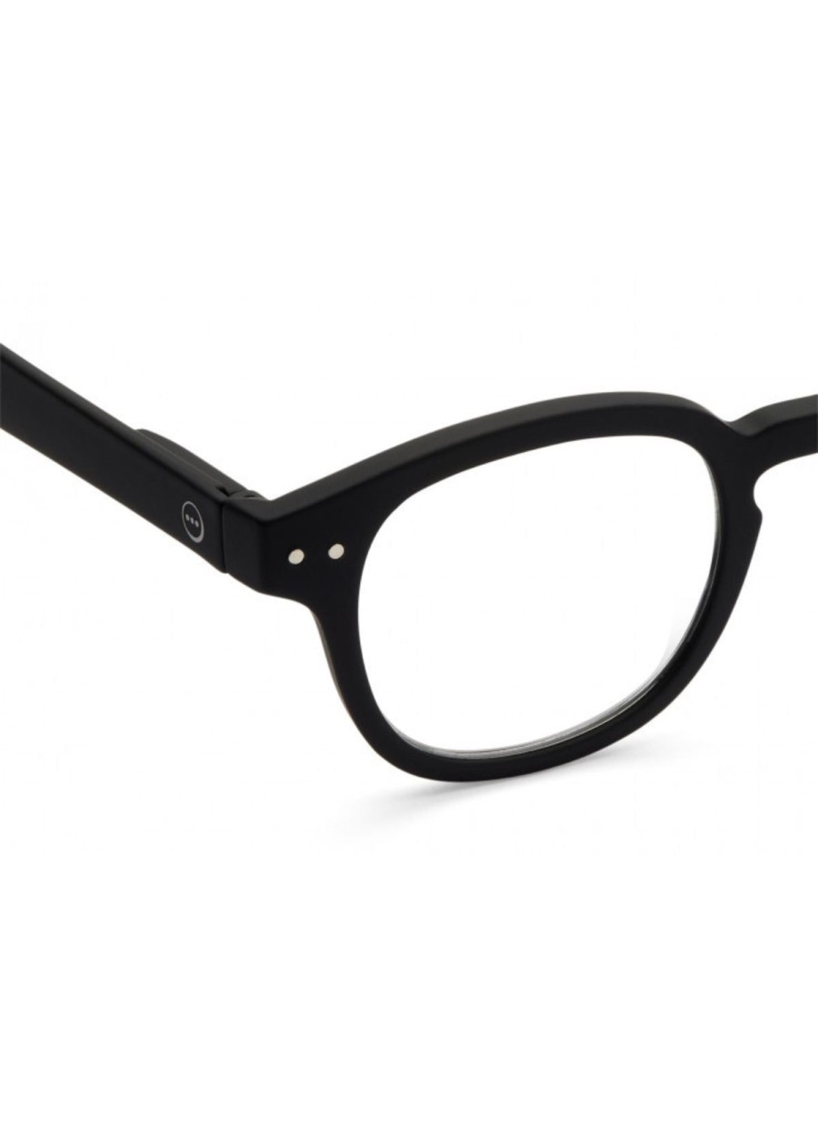 Accessories Izipizi | Izipizi Retro Square Reading Glasses In Black