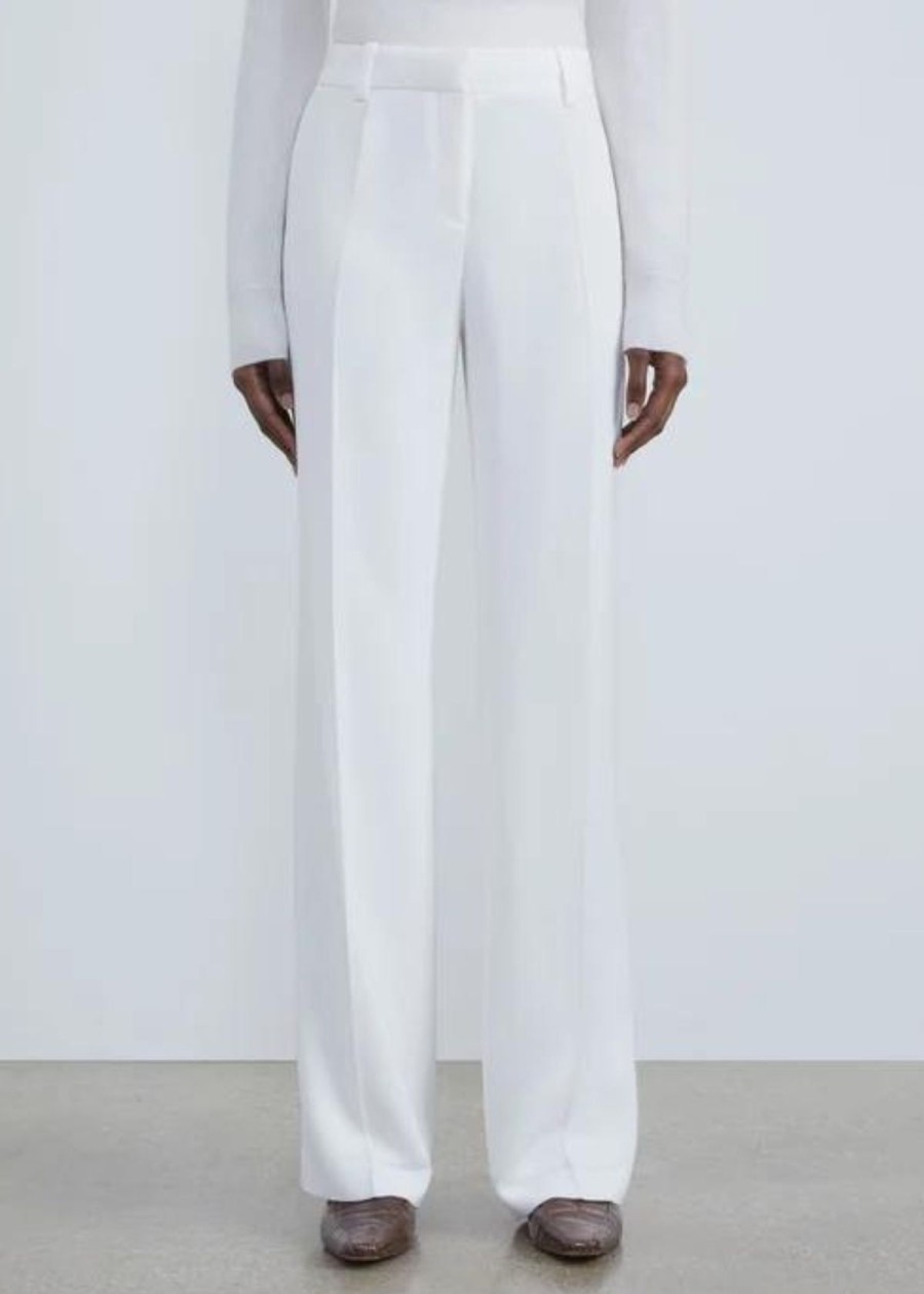 Clothing Lafayette 148 NY | Lafayette 148 Finesse Crepe Gates Pant Cloud