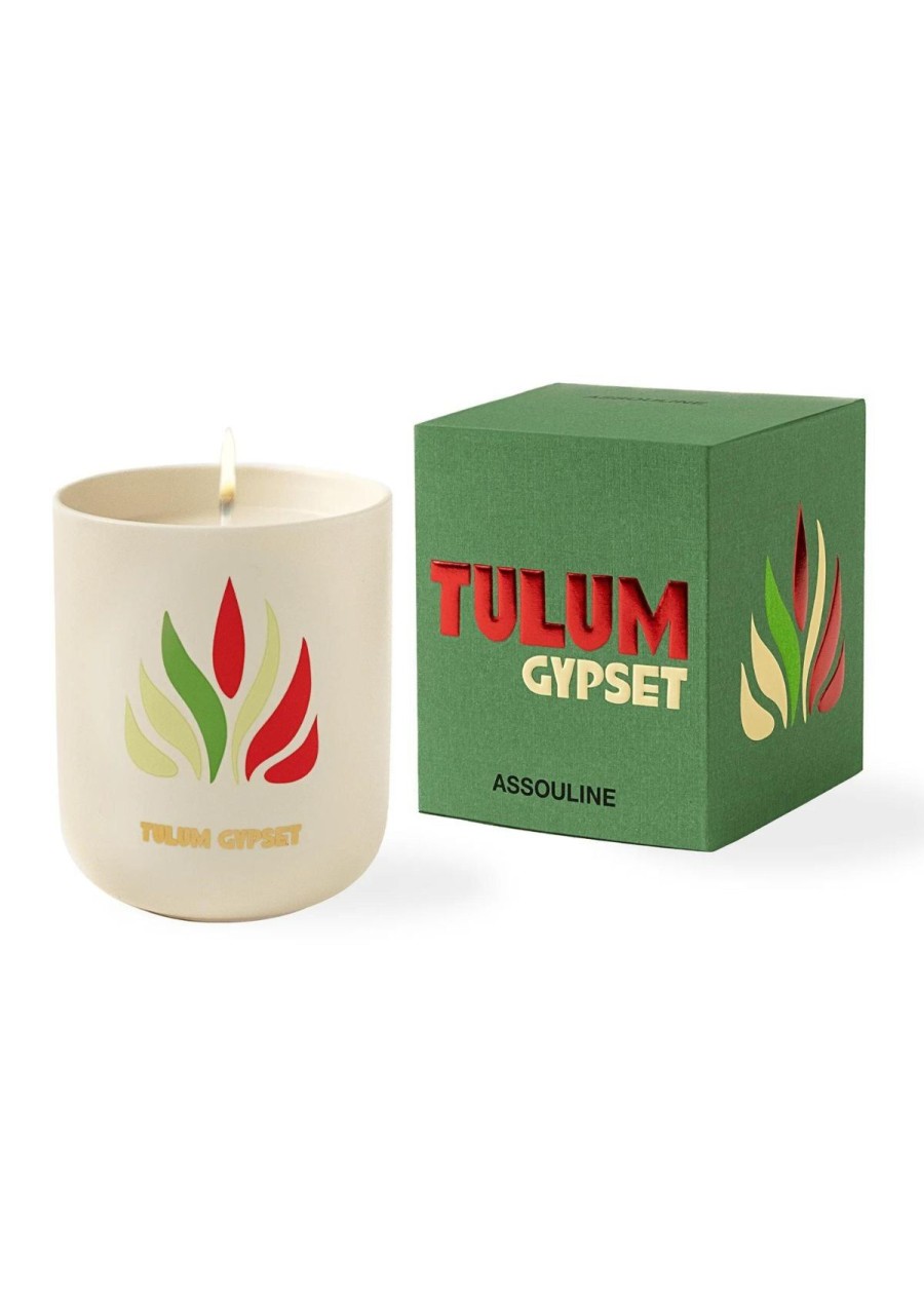 Accessories Assouline | Assouline Tulum Gypset Travel From Home Candle