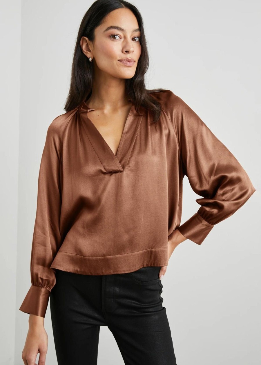 Clothing Rails | Rails Wynna Top Cedar