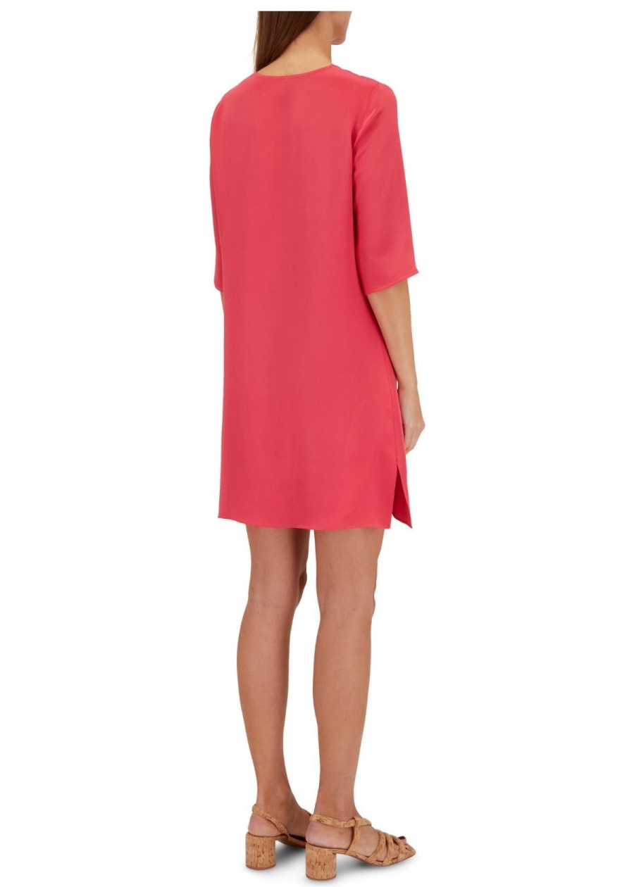 Clothing Peter Cohen | Peter Cohen Oh Silk Dress Watermelon