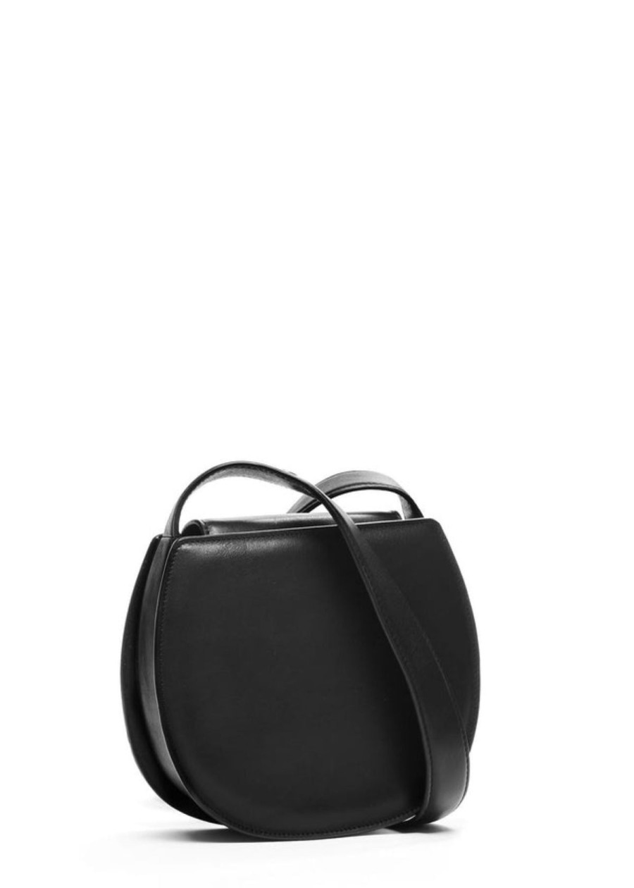 Accessories behno New York | Behno Tilda Mini Saddle Bag Convertible Handbag Black