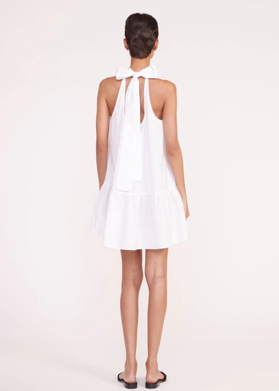 Clothing Staud | Staud Marlowe Mini Dress White