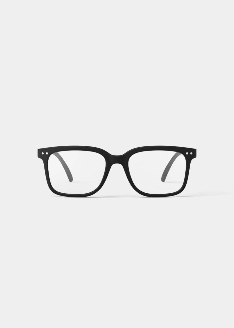 Accessories Izipizi | Izipizi Rectangular Reading Glasses In Black