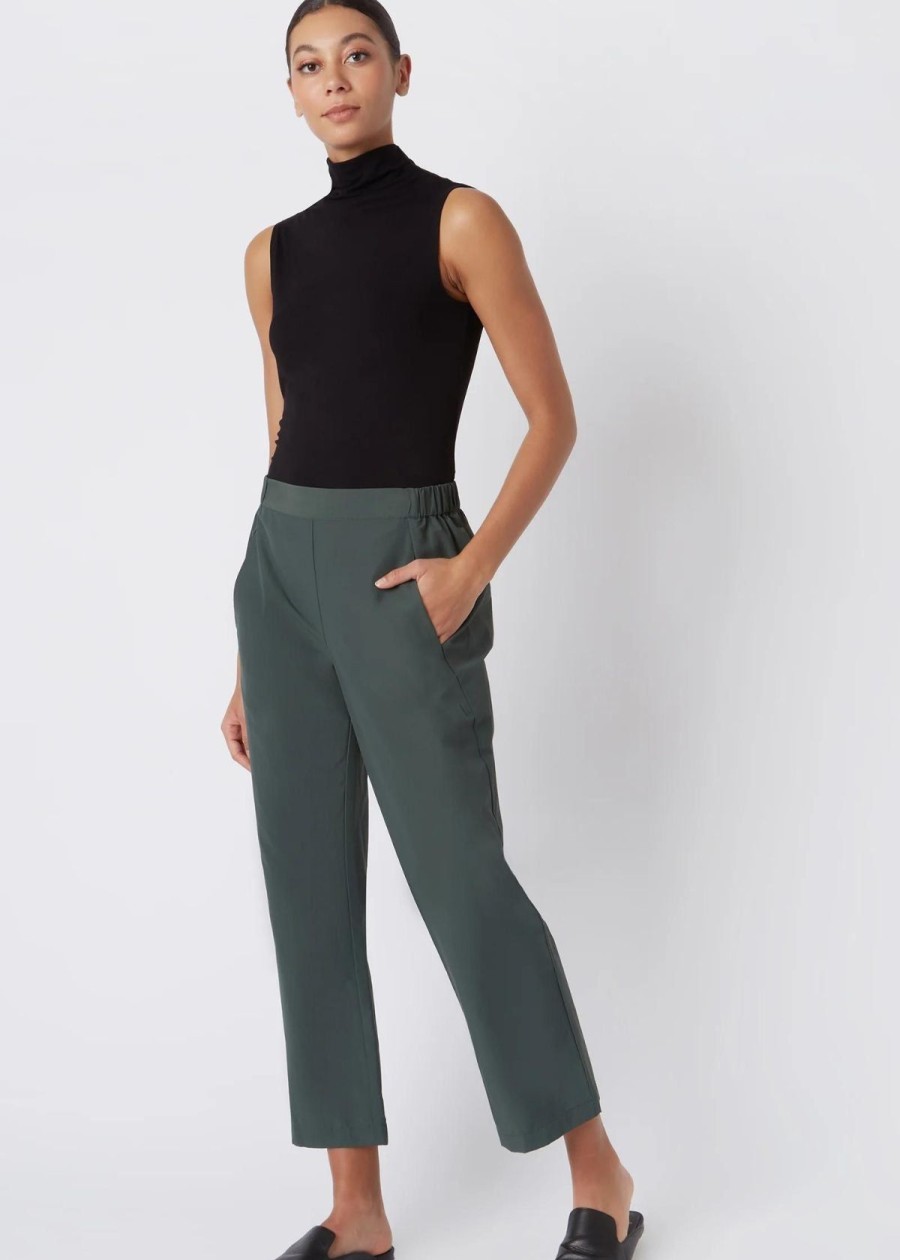 Clothing Kal Rieman | Kal Rieman Brit Crop Pant Loden