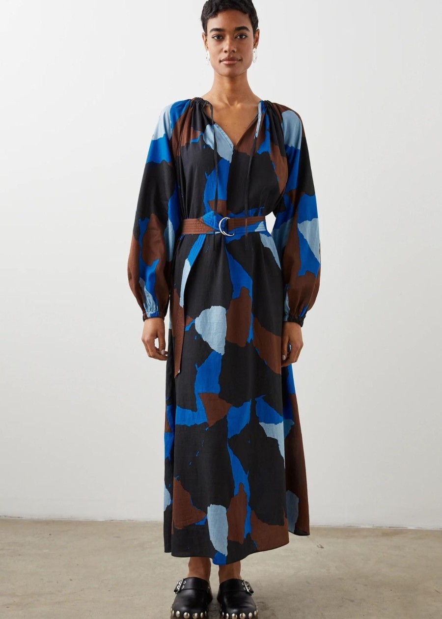 Clothing Rails | Rails Leanna Dress Blue Multi